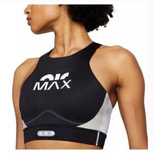 Nike Women’s Swoosh Air Max Sports bra -medium support_ Size M